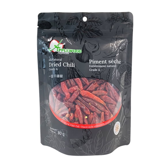 Applewood Signature Dried Chili (Grade A), 80g