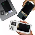 thumbnail image 4 of Gecko Travel Tech Phone Wallet - Stick On Card Holder Wallet for Cell Phones - Adhesive Card Pocket - WEED, 4 of 5