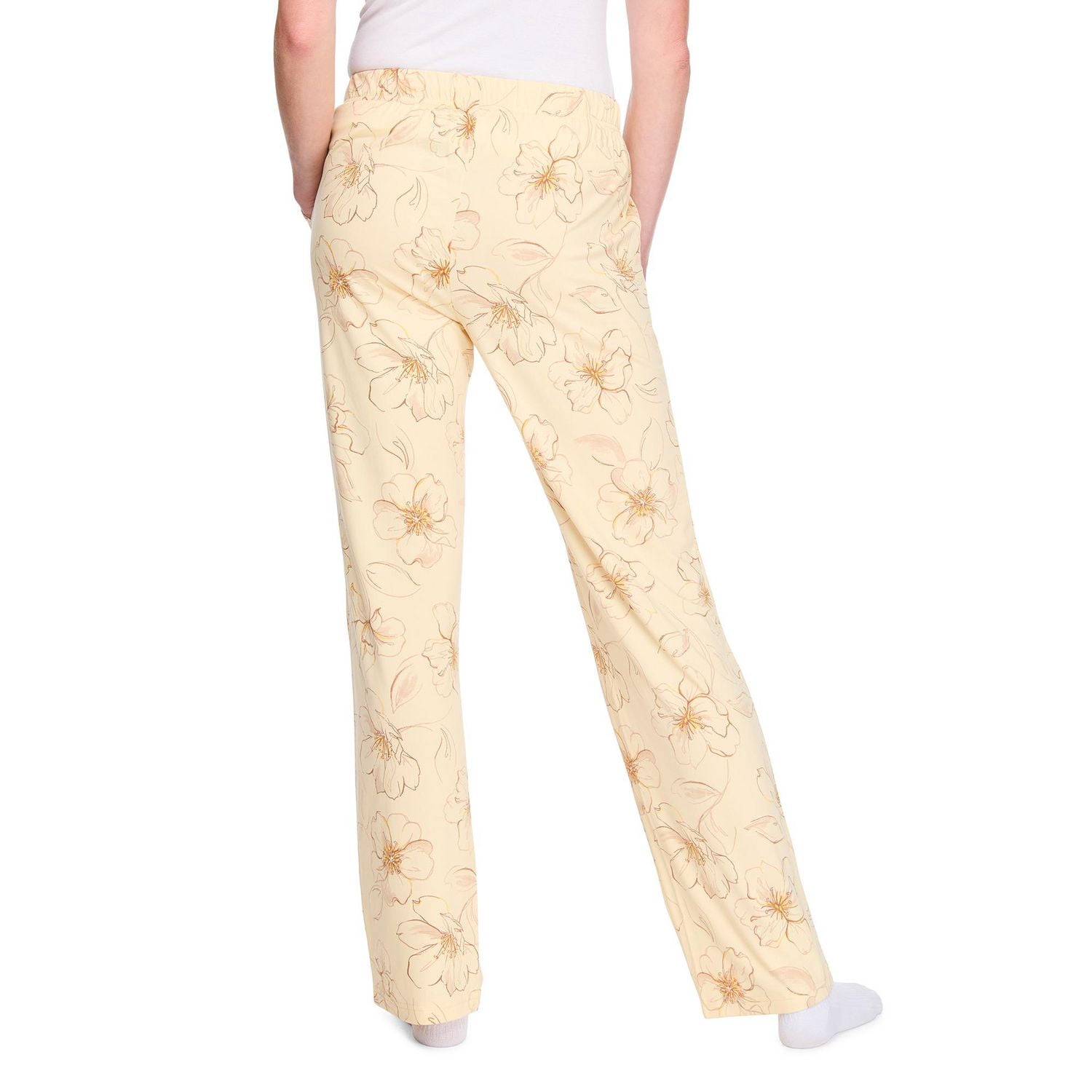 Pantalon de nuit à effet peau pêche George pour femmes