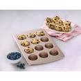 thumbnail image 2 of Dolly Parton 12 Cup 05mm Non Stick Muffin Pan, 2 of 6