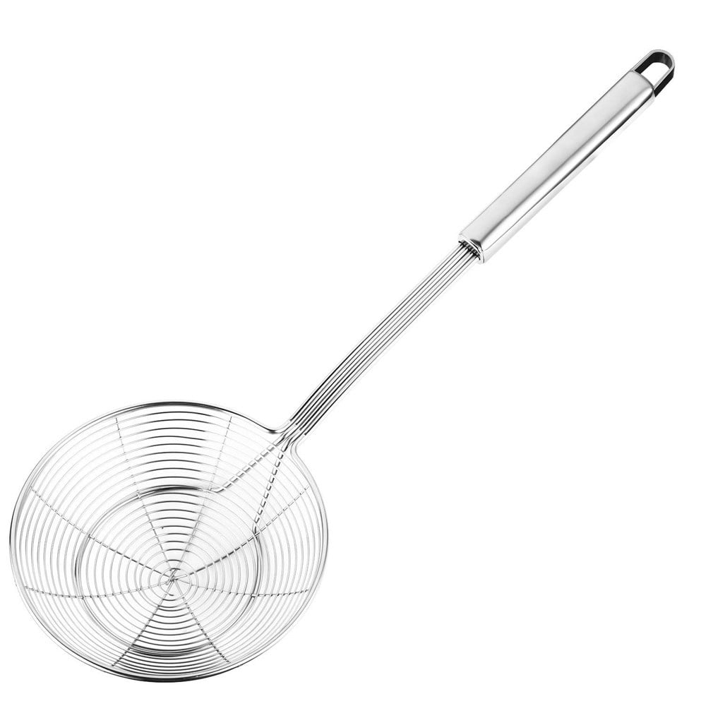 Binwennn Stainless Steel Solid Strainer With Handle Kitchen Tool round Placement Mats for Dining Table round Dinner Table Set for 5 Modern Dining Room Set round round Dining Table Set for 4 round