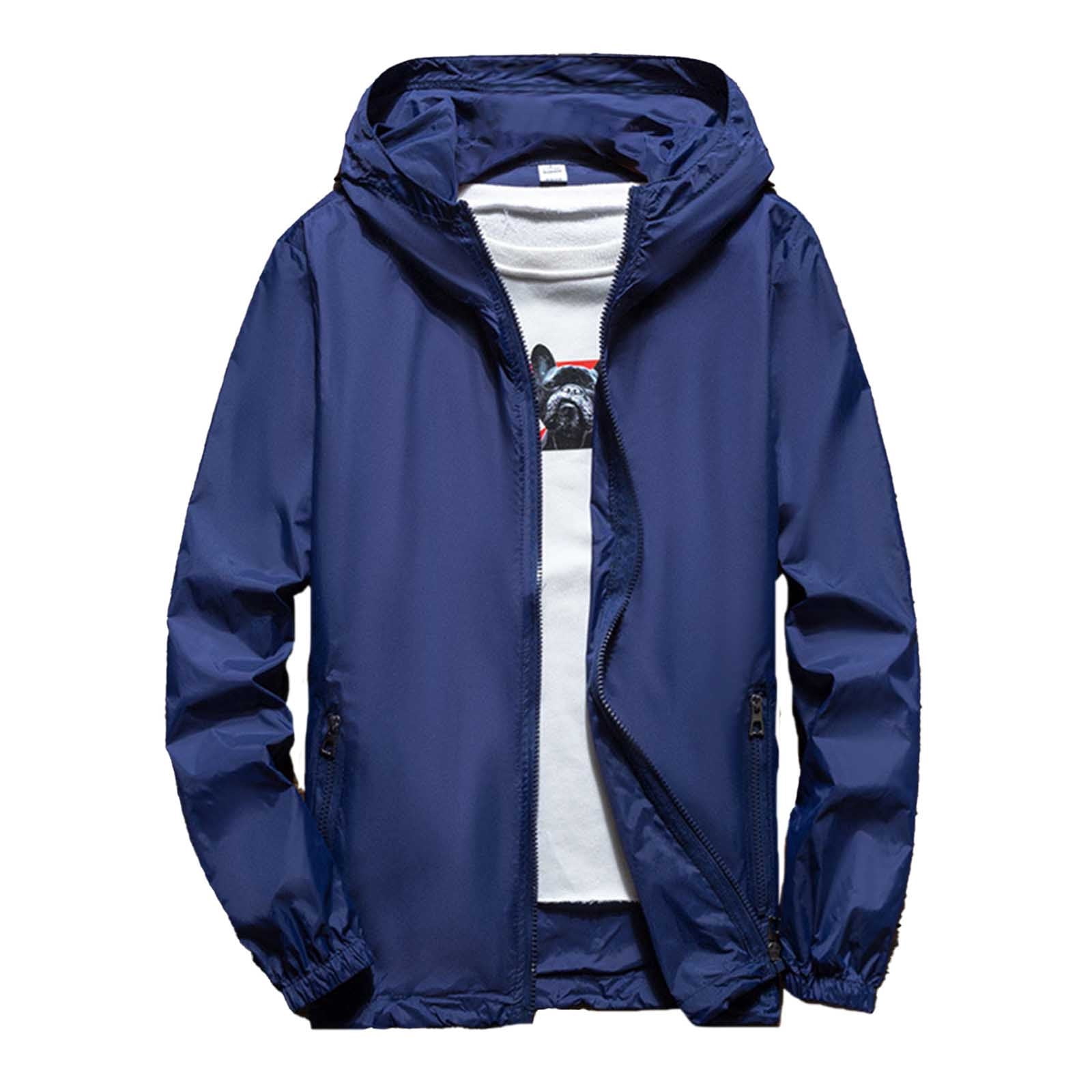 GDREDA Lightweight Breathable Outdoor Skin Jacket For Men And Women Couples Light Rain Jacket Mens