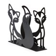 thumbnail image 1 of Mango Steam Metal Tabletop Napkin & Letter Holder - Fox, Black (6" L x 1.75" W x 4" H), 1 of 2