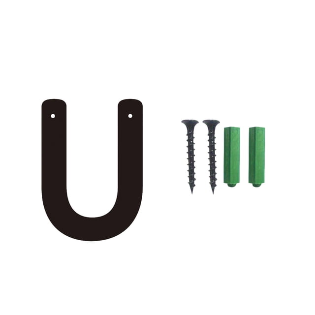 RXIRUCGD Three-dimensional Iron Art Number Letters House Number Screw Home House Number Sign