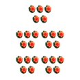 thumbnail image 3 of Wweixi 5pcs/set Artificial Lotus Realistic Appearance Easy To Clean Long-lasting sunset red 5Set, 3 of 6