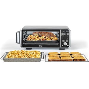 Open Box - Ninja Dual Heat Air Fry Countertop Oven with Extended Height, XL Capacity