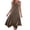 Khaki, variant on Mrat Womens Dresses Short Sleeve V Neck Drawstring Casual Ruffle A-Line Mini Dress Short Dresses for Graduation S-129 White L