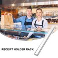 thumbnail image 4 of 2 Pcs Support de Commande de Cuisine Support de Commande en Alliage d'Aluminium Support de Vérification de Reçus Support de Billets pour Restaurant Cafés Pubs Bars, 4 of 9