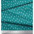 thumbnail image 3 of Soimoi Green Modal Satin Fabric Brush Stroke Abstract Decor Fabric Printed Yard 42 Inch Wide, 3 of 3