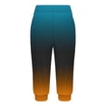 thumbnail image 4 of Yuyuzo Womens Capri Pants High Waisted Drawstring Sweatpants Running Gym Cropped Trousers with Pockets, 4 of 6