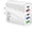 White, variant on ZZHZGZ Canada Clearance Sale 65W Charger Pc+Abs Charging Station Compact Wall Charger 2Type C Pd+3Usb Lightweight Portable Multifunctional Overheating Charger