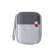 Agiferg Portable First Aid Kit, Travel Storage Bag, With Mini MedicalS Supplies Bag, Suitable For Family Outdoor Hiking, Camper, Office And Workplace