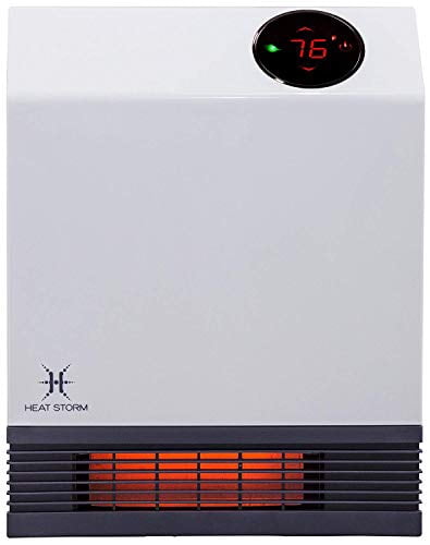 Heat Storm Deluxe Infrared Wall Heater White