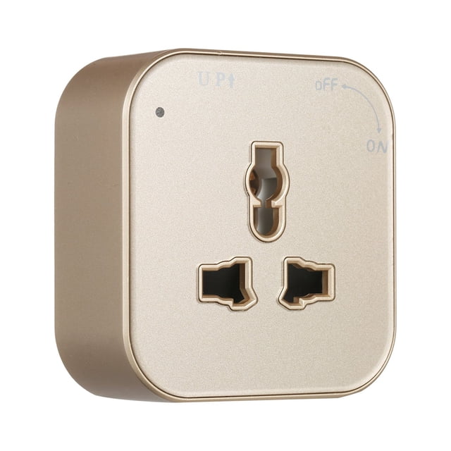 Amdohai Universal 3-Pin Track Sockets Power Track Socket Outlet Versatile Electric Mobile Track Socket Power Track Adapter