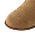 thumbnail image 5 of B91xZ Bottes Chelsea à Plateforme pour Femmes Bottes de Noël Randonnée Hiver Chaudes Vintage pour Femmes, Kaki 9, 5 of 5