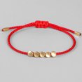 thumbnail image 2 of Handmade Tibetan Copper Bead Rope Bracelet & Bangles Unisex Wax ThreadThe Best Gift for A Loved One, 2 of 3