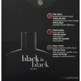 thumbnail image 2 of Spectrum Perfumes Black is Black for Men - Eau De Toilette Spray, 3.ounces, 2 of 5