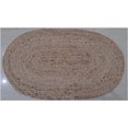 thumbnail image 1 of IH Casa Decor Oval Braided Jute Mat 24 X 36, 1 of 3