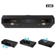 thumbnail image 1 of 30 In. 900 CFM Ducted Under Cabinet Range Hood In Black Stainless Steel With Dishwasher Filter, 1 of 9