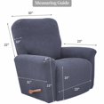 thumbnail image 2 of EcoNesxp Housse Super Extensible pour Fauteuil Inclinable, Convient aux Fauteuils Inclinables Standards et Grands, Douce et Épaisse, 2 of 2