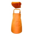 thumbnail image 3 of DOLITY Tablier d'Artisanat pour Enfants, Bavoir Ajustable, Poche avant, Tablier de Chef pour Tout-Petit pour Cuisiner et Bricoler, Orange G, 3 of 7