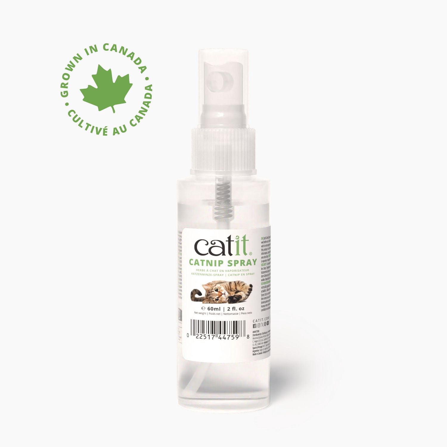 Catit Vaporisateur d'Herbe à Chat pour Chats, 60mL
