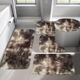 thumbnail image 4 of LSLJS Mixed Colors Bath Mats 5 Set Bathroom Rugs for 5PCS Toilet Mats Universal Soft Comfortable Water Absorption Non-Slip Thick Machine Washable Easy Dry Dark Color Home Accessories, 4 of 8