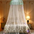 thumbnail image 4 of Princess Dome Mosquito Net Canopy for Twin Bed, Fine Mesh Insect Protection Bed Tent for Childs Crib Adult Bed – Romantic Bedroom Decor with Easy Ceiling Mount Hoop Design, 4 of 7