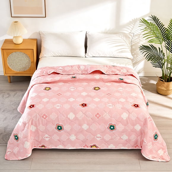 Apmemiss Clearance Summer Quilt Air-Conditioning Quilt Lightweight Summer Quilt Gift Set Washable Cottons Quilt Quilt Inserts Lightweight Quilt