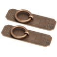 thumbnail image 2 of Door Handle, Wear-Resistant Retro Style Design Bronze  Sturdy Antique Drawer Handles, Made With Exquisite Craftsmanship For Home Cabinets 16cm,10cm, 2 of 8