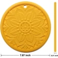 thumbnail image 4 of Silicone Trivets for Hot Pots and Pans Silicone Trivet Mat Set with 3 Carved Patterns Hot Pot Holder Hot Pads Kitchen Pans and Pots Set Hot Pads Pot Holders, 4 of 4