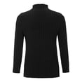thumbnail image 4 of 2025 Femmes Automne et Hiver Cols Roulés pour Hommes Col Roulé Régulier Manches Longues Hauts Tendance pour Femmes Tricotés, 4 of 7