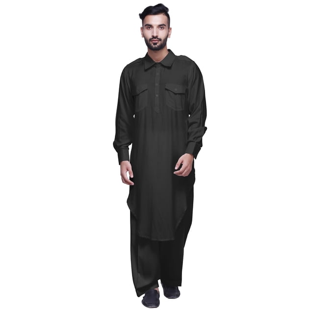 Atasi Kurta Pathani Pyjama Kurta Pyjama de Mariage pour Garçons Vêtements d'Été