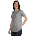 thumbnail image 4 of Inkmeso Womens Basic Crewneck Tshirt Short Sleeve Regular Fit Long Tee Workout Top, 4 of 8