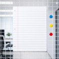 thumbnail image 1 of Magnetic Lined Paper Whiteboard - Dry Erase Writing Board for Teaching Practice Refrigerator Whiteboard Stick Note Pad Reusable Planner, JKODE, 1 of 6