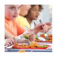 thumbnail image 4 of 30 Pieces Kids Silverware Set Stainless Steel Toddler Utensils Flatware Set Toddler Silverware Spoo_Surprise-Silver, 4 of 5
