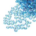 thumbnail image 1 of Uxcell Hotfix Rhinestones Flatback Crystal Glass Gems for Craft Clothes DIY Decoration Bright Lake Blue 4.8mm, 1 of 5