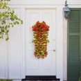 thumbnail image 3 of Simulated Rose Bouquets Simulated Flower Wall Hanging Baskets Decorative Landscaping Artificial Flowers Rattan Home Decor Flowers 85cm, 3 of 5