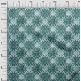 thumbnail image 3 of oneOone Polyester Spandex Teal Green Fabric Geometric Sewing Craft Projects Fabric Prints By Yard 56 Inch Wide, 3 of 4