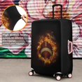thumbnail image 5 of Travel Luggage Cover Suitcase Protector Fits 18-32 Inch Luggage Wheel Covers Patterned Travel Related Items Flower Luggage Protector Elastic Luggage Anti-scratch Suitcase Cover S, 5 of 5
