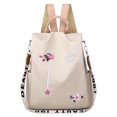 thumbnail image 1 of relayinert Large Capacity Backpack For Women Traveling And Daily Fashionable Polyester Backpacks For Women Khaki, 1 of 6