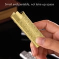 thumbnail image 4 of 2 Pcs Metal Lighter Case Cover Holder With Vintage Floral Stamped, Zinc Alloy Shell Lighter Sleeve, Vintage Style Lighter Case Cover For Lighter , Camping, 4 of 8