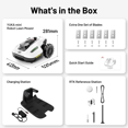 thumbnail image 5 of Mammotion YUKA Mini 600H Robot Lawn Mower,Reception 0.15 Max 0.3 Acre Coverage, Auto Mapping, With 4G,AI Obstacle Avoidance, Dual Cutting Discs,APP Control,Multi-Zone Management, 5 of 5