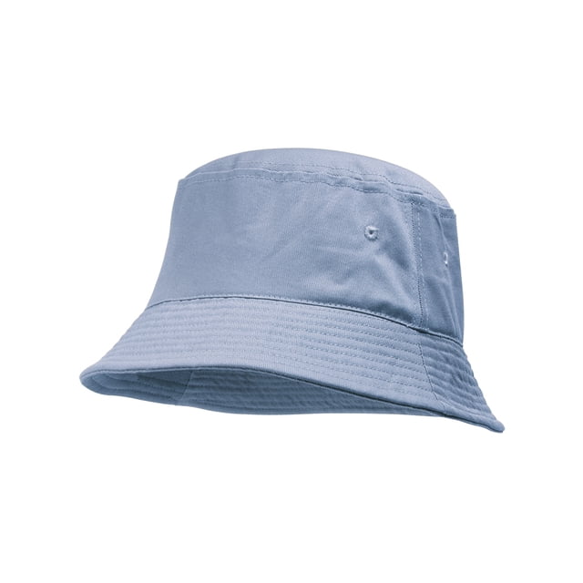 TopHeadwear Blank Cotton Bucket Hat - Light Blue - Large/X-Large