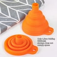 thumbnail image 4 of SSZMDLB 2 Pcs Entonnoir de Cuisine Pliable en Silicone, Entonnoir de Qualité Alimentaire, Entonnoir Pliable pour Bouteilles, Entonnoir de Cuisine Gain de Place, Entonnoir de Transfert de Liquide, Entonnoir Portable, Entonnoir de Cuisine Réutilisable, 4 of 9
