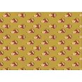 thumbnail image 1 of Ahgly Company Machine Washable Indoor Rectangle Transitional Saffron Yellow Area Rugs, 3' x 5', 1 of 7