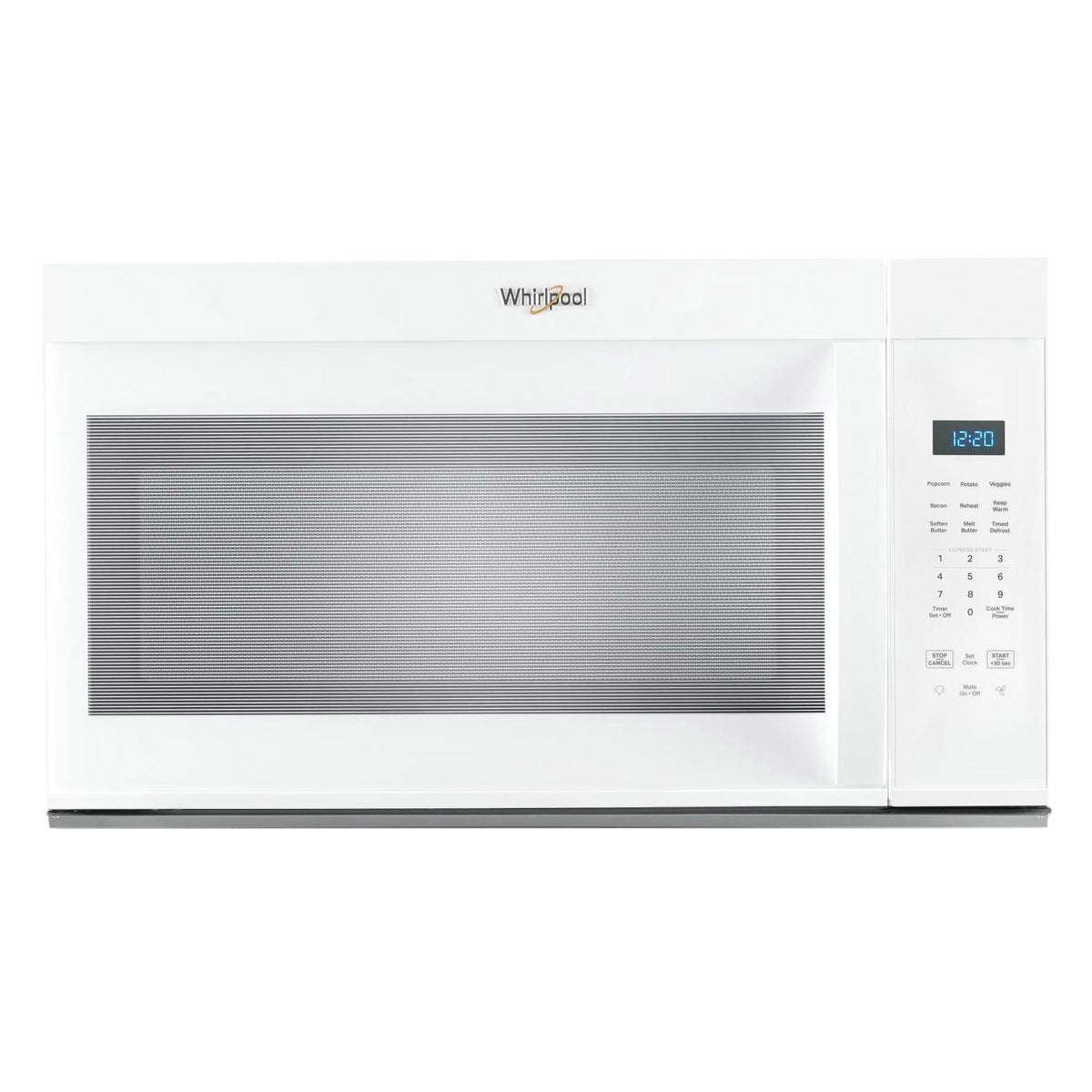 Whirlpool 1.7 cu ft. Over-the-Range Microwave with Express Cooking Buttons, 300 CFM white