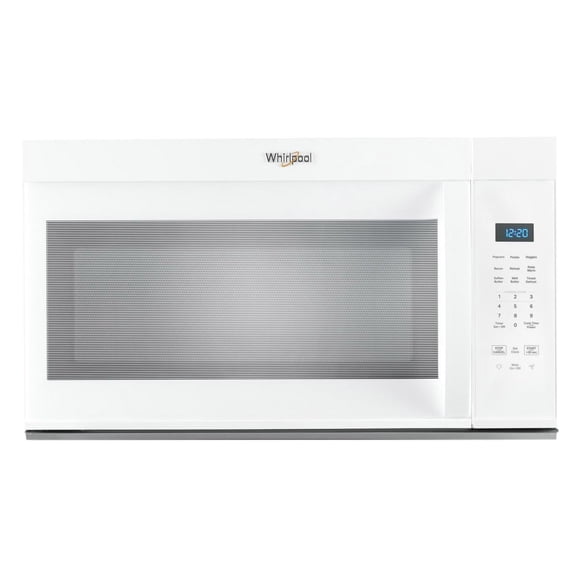 Whirlpool 1.7 cu ft. Over-the-Range Microwave with Express Cooking Buttons, 300 CFM white