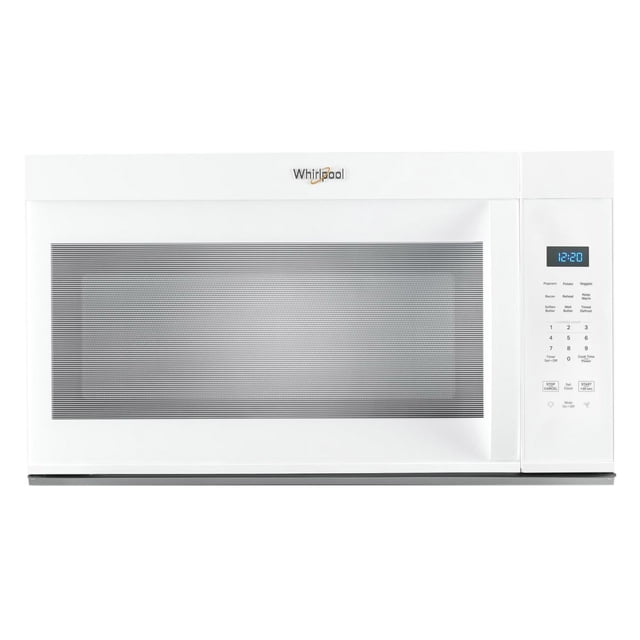 Whirlpool 1.7 cu ft. Over-the-Range Microwave with Express Cooking Buttons, 300 CFM white