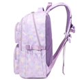 thumbnail image 4 of TIEVOSA Girls' Elementary School Backpack Set – Printed Children's Fatigue Large Capacity 3 Piece Bag Set, 4 of 5